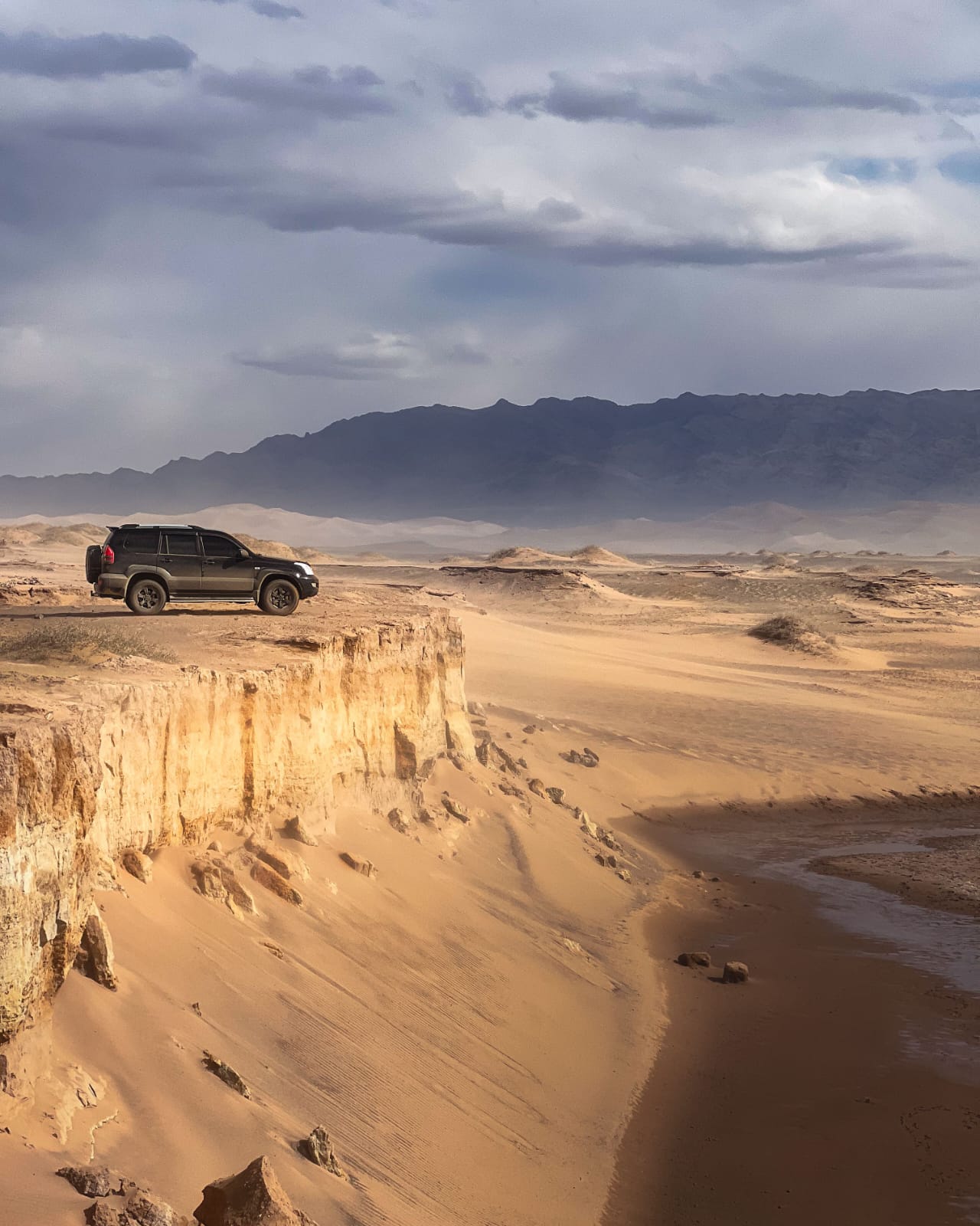 Location de voiture et chauffeur privé dans le désert de Dakhla